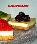 Carrés de cheesecake gourmands