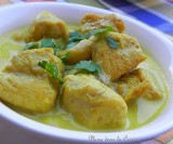 Poulet curry au lait de coco