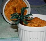 Crumble antillais : ananas, rhum-raisin