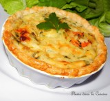 Tarte aux crevettes antillaise