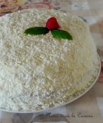 Gâteau au coco à étages