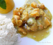 Lambi au lait de coco et au curry