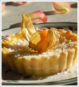 Tarte mangue-ananas