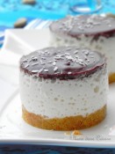 Petits bavarois au goût Bounty