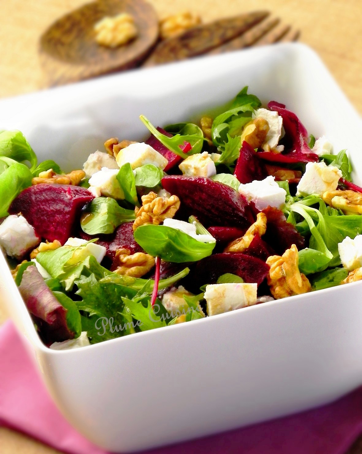 Recettes Betteraves : Salade De Betterave Au Chèvre Et Aux Noix