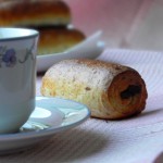 Pains au chocolat semi-complets, et 4 minutes de pétrissage