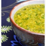 Dahl indien aux épinards