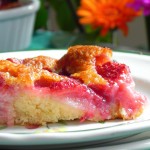 Cobbler aux fraises / Strawberries cobbler