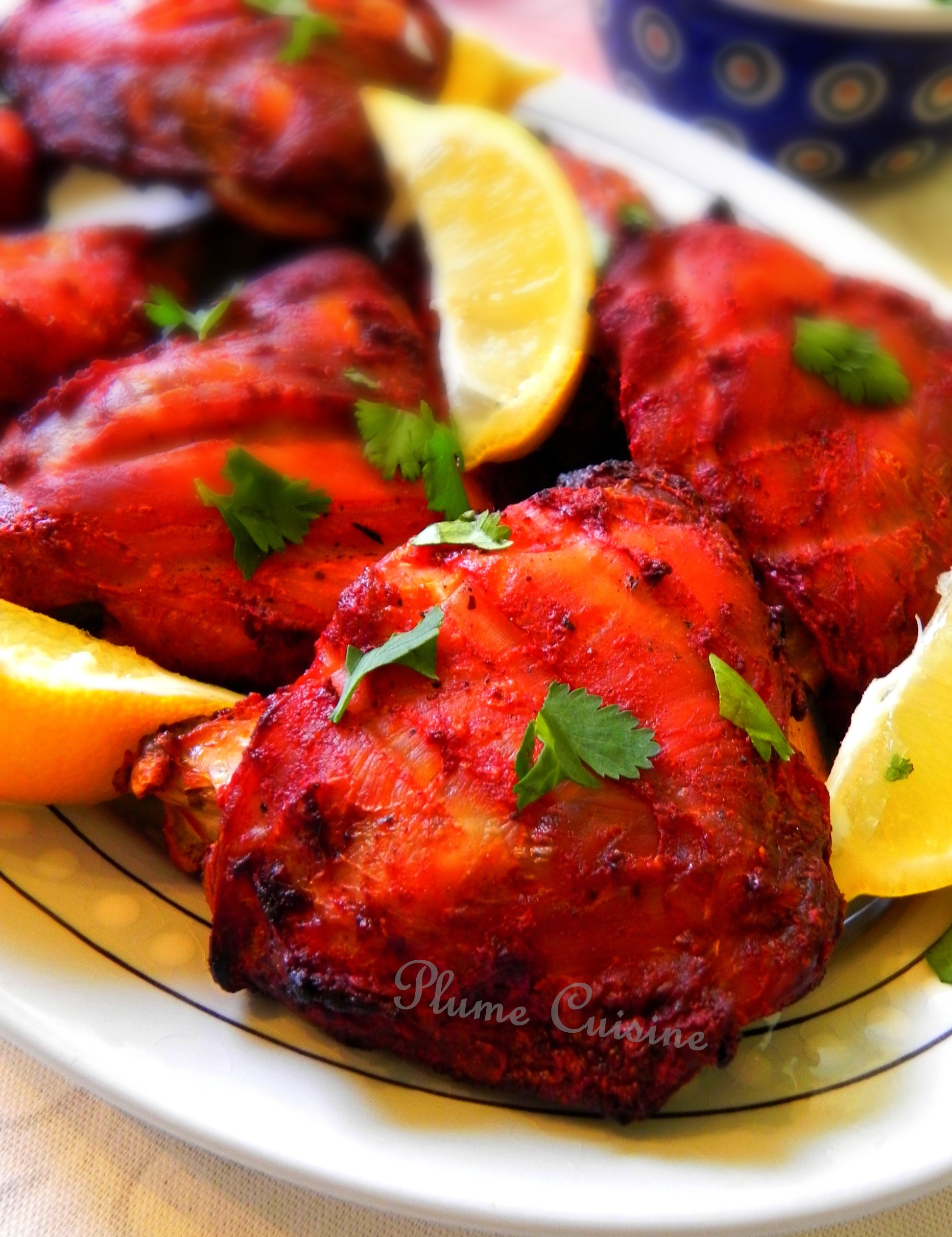 Poulet Tandoori au four Une Plume dans la Cuisine