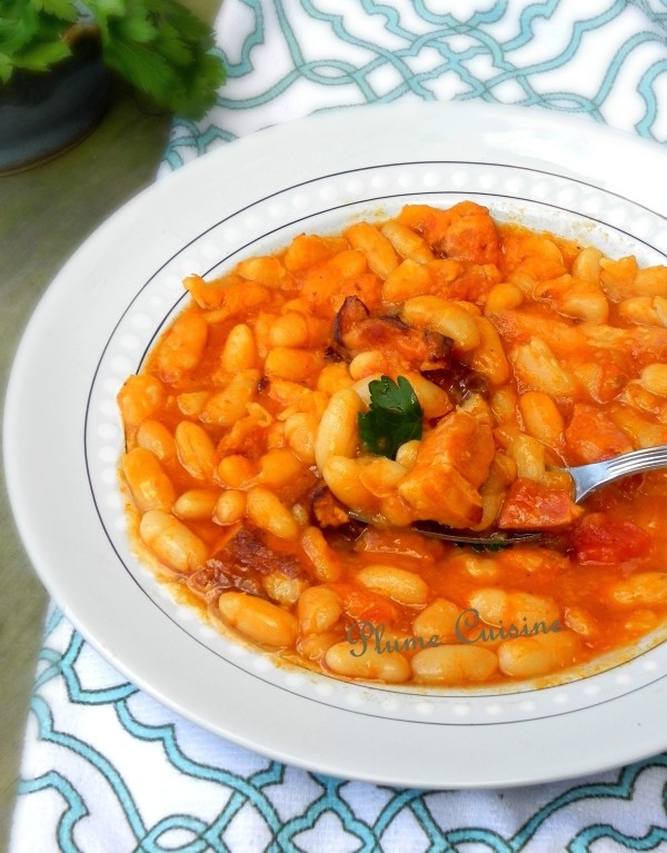 Difference Entre Flageolet Et Haricot Blanc Haricots blancs à la sauce tomate et au lard fumé | Une Plume dans la
