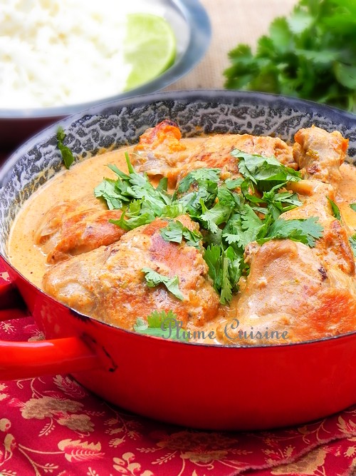 Poulet thaï coco Une Plume dans la Cuisine