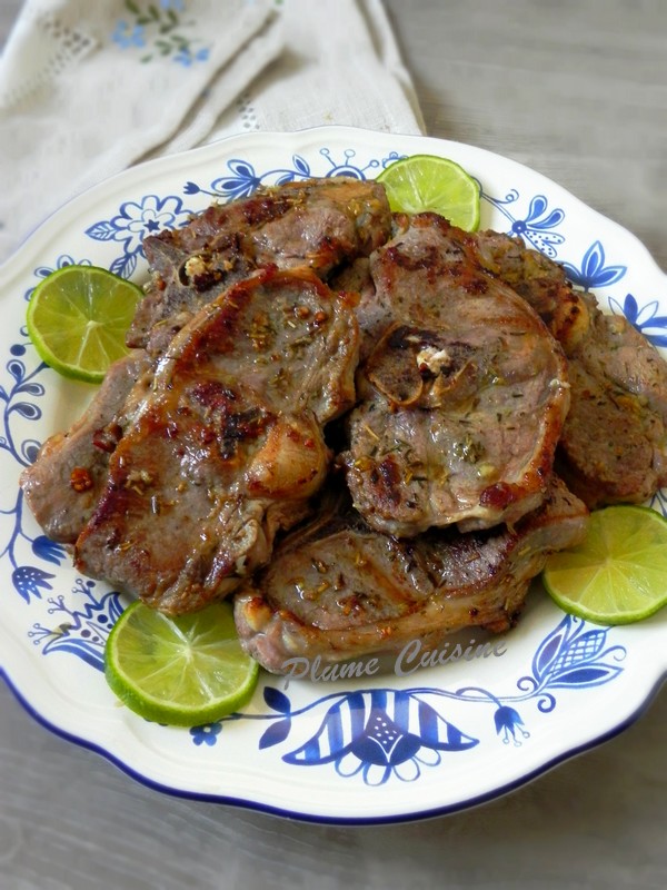 Côtes-agneau-herbes-four