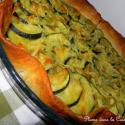 Tarte simplissime aux courgettes