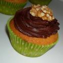 Cupcakes (très faciles) à la vanille, glaçage au chocolat