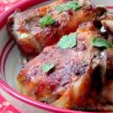Poulet jamaïcain au four, "jerk chicken"