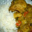 Colombo de poulet antillais
