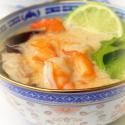 Soupe thaïe au lait de coco
